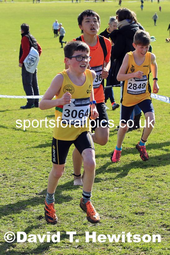 Boys Under-13s 2022 CAU Inter Counties Cross Country, Prestwold Hall, Loughborough.  Photo: David T. Hewitson/Sports for All Pics